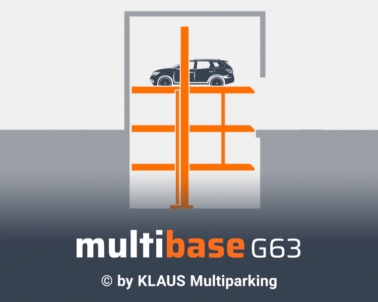 animación esquema gráfico sistema de aparcamiento multibase g63